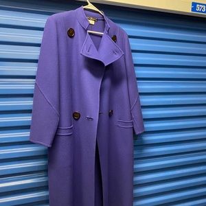 Vintage 90’s Salvator Ferragamo Peacoat